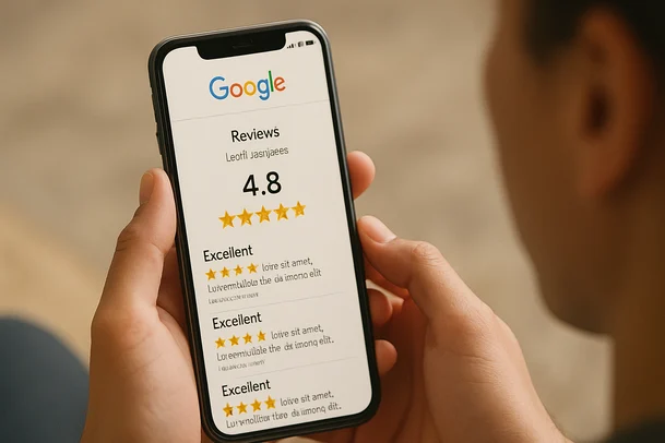 Writing 5-star Google reviews