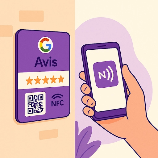NFC Google review plate: what is it?