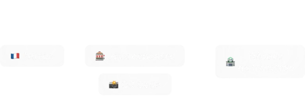 Maison Ravenel case study badges: France, prize game and QR code
