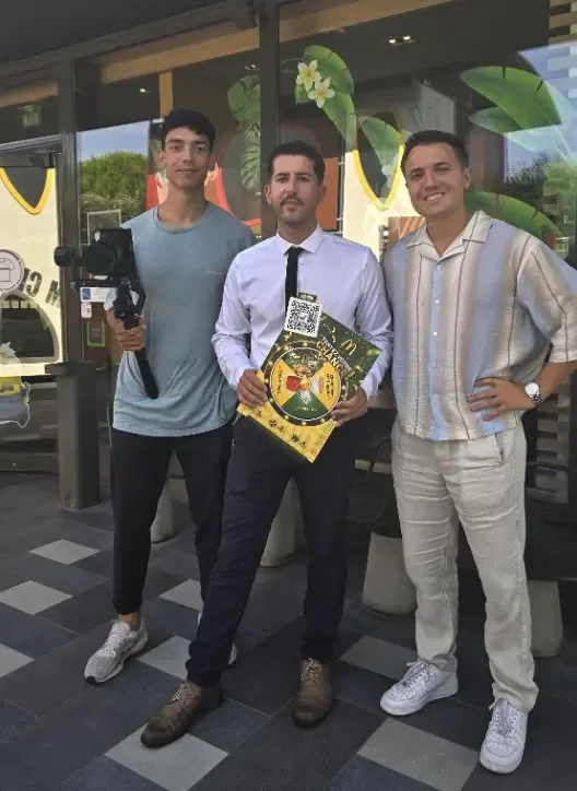 L'équipe du McDonald's de Pignan