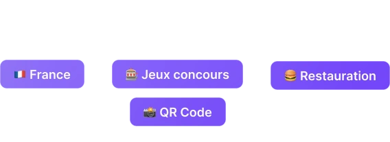 Sax Spécialités Fromagères case study visual: France, prize games, restaurants and QR code