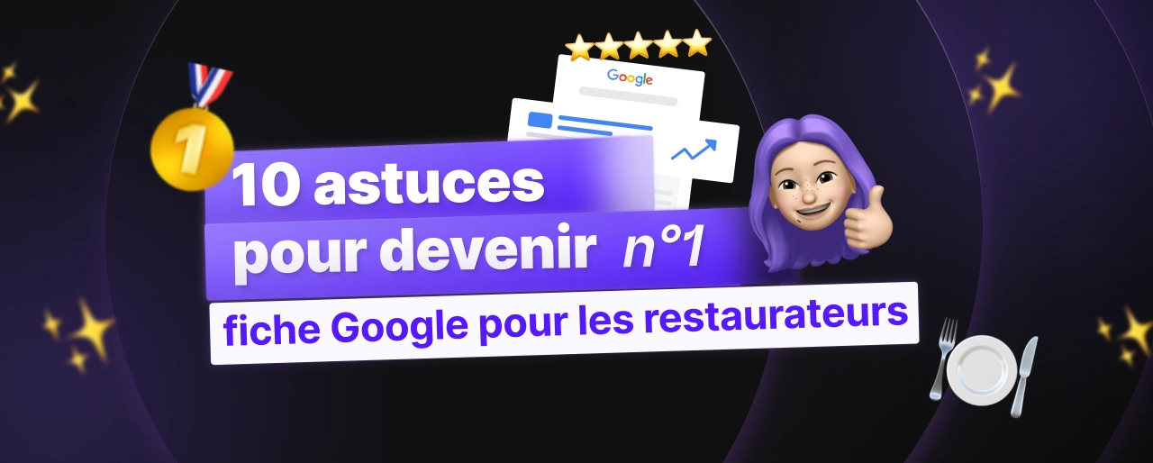 Cover of the PDF: 10 tips for restaurant owners to become No. 1 with their Google Business Profile