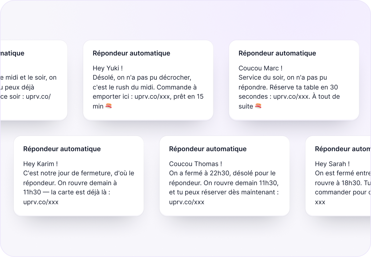 Calendrier Mes publications Up Review d'août 2026 avec messages programmés