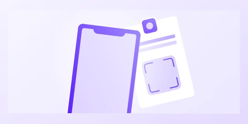Plaque NFC Up Review approchée d’un smartphone