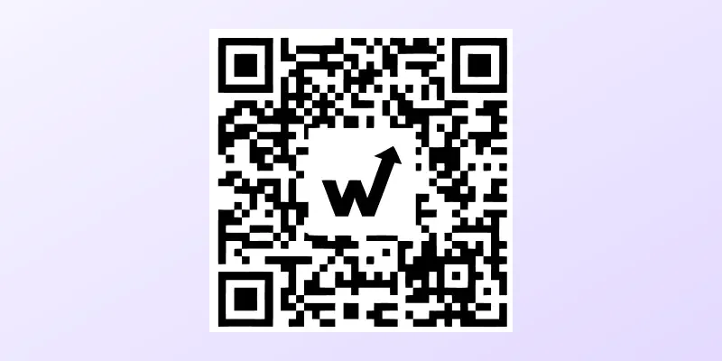 QR Code Up Review à scanner pour laisser un avis Google