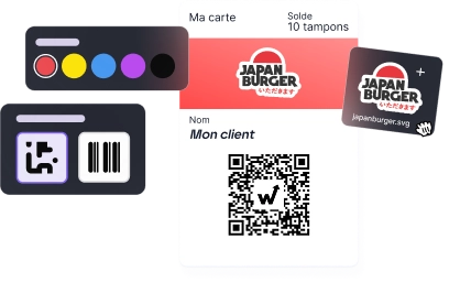 Customizing the loyalty card design