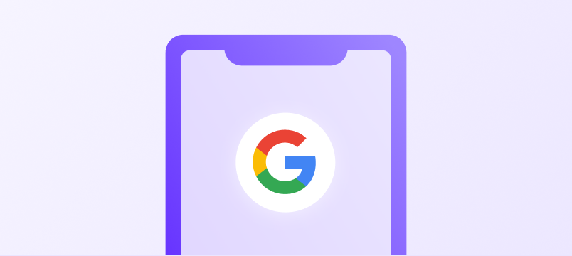 Google listing opened automatically on the phone