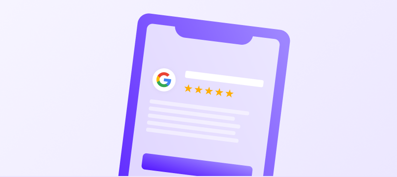 A Google review posted within seconds