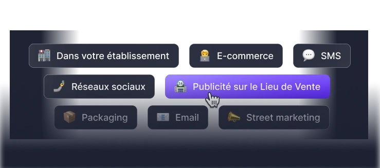 7. Diffusez votre jeu marketing sur tous vos canaux