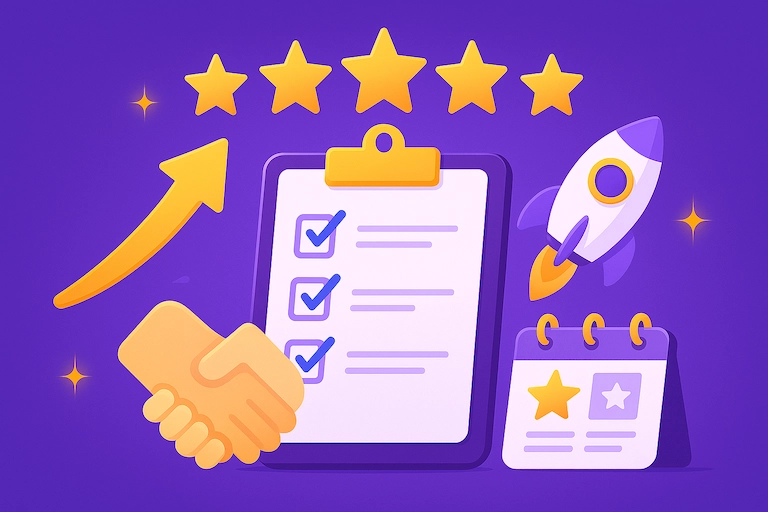 Les avis Google 5 étoiles favorisent la fidélité client