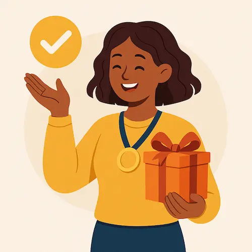 Rewards to improve customer loyalty with gamification