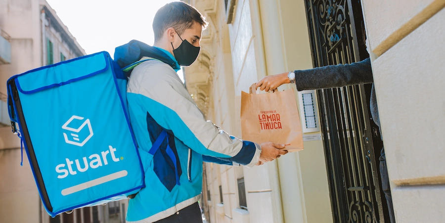 Stuart plateforme de livraison pour restaurant