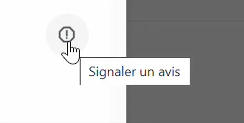 signaler un avis supprimer un avis google
